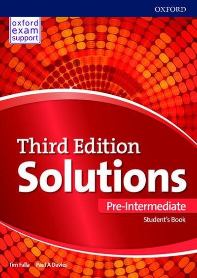 Solutions: Pre-Intermediate: Student’s Book