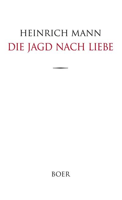 Die Jagd nach Liebe