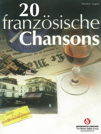 Zwanzig französische Chansons für Akkordeon