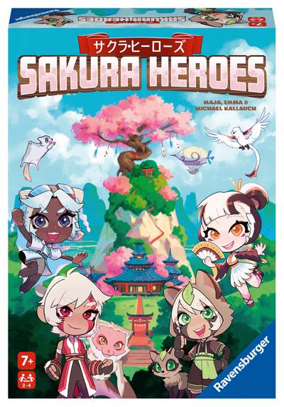 Ravensburger 20957 Sakura Heroes - Würfelspiel mit ganz viel Action für 2-4 Spieler ab 7 Jahren