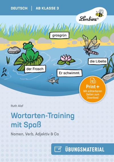 Wortarten-Training mit Spaß - Nomen, Verb