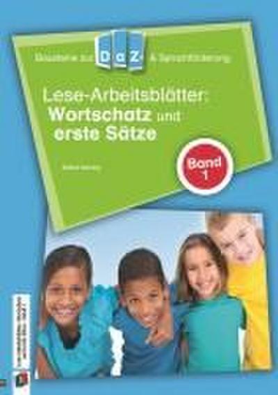 Lese-Arbeitsblätter: Wortschatz und erste Sätze 01