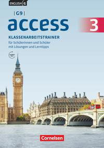 English G Access - G9 - Band 3: 7. Schuljahr - Klassenarbeitstrainer mit Audios und Lösungen online