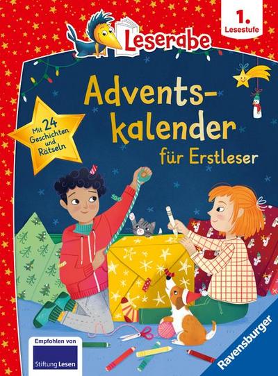 Adventskalender für Erstleser - lesen lernen mit dem Leserabe - Erstlesebuch - Kinderbuch ab 6 Jahren - Lesen lernen 1. Klasse Jungen und Mädchen (Leserabe 1. Klasse)