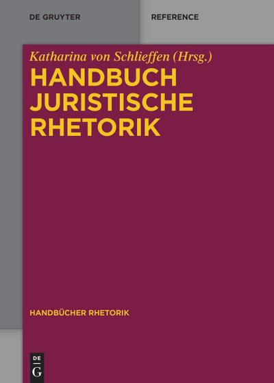 Handbuch Juristische Rhetorik