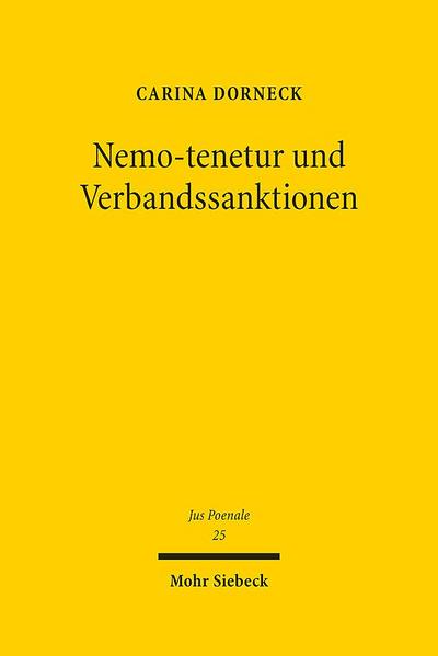 Nemo-tenetur und Verbandssanktionen