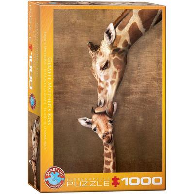 Giraffenmutterkuss 1000 Teile