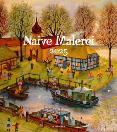 Naive Malerei Kalender 2025