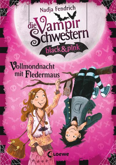 Die Vampirschwestern black & pink (Band 2) - Vollmondnacht mit Fledermaus