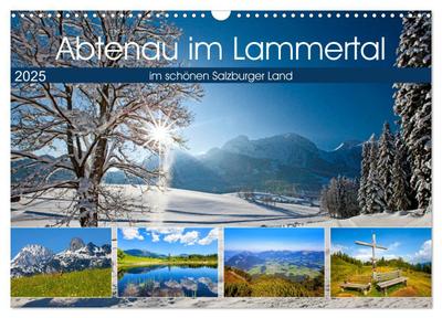 Abtenau im Lammertal (Wandkalender 2025 DIN A3 quer), CALVENDO Monatskalender