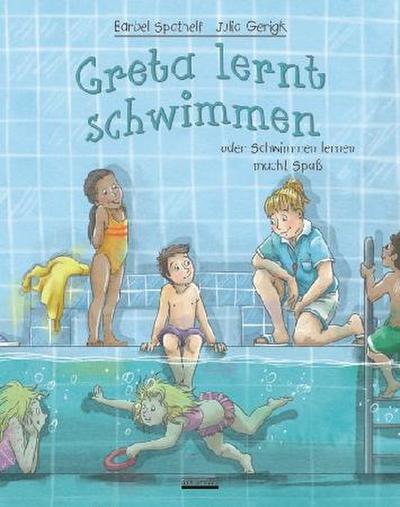 Greta lernt schwimmen