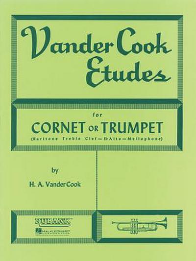 Vandercook Etudes for Cornet or Trumpet