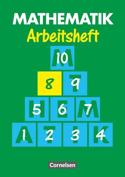 Mathematik 8. Arbeitsheft. Neue Ausgabe für Sonderschulen