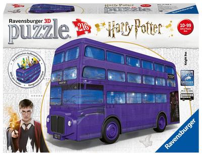 Ravensburger 3D Puzzle Knight Bus Harry Potter 11158 - Der Fahrende Ritter als 3D Puzzle Fahrzeug