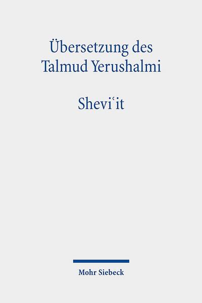 Übersetzung des Talmud Yerushalmi