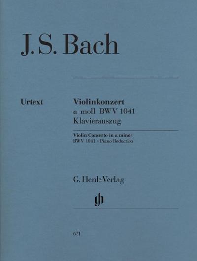 Konzert für Violine und Orchester a-moll BWV 1041