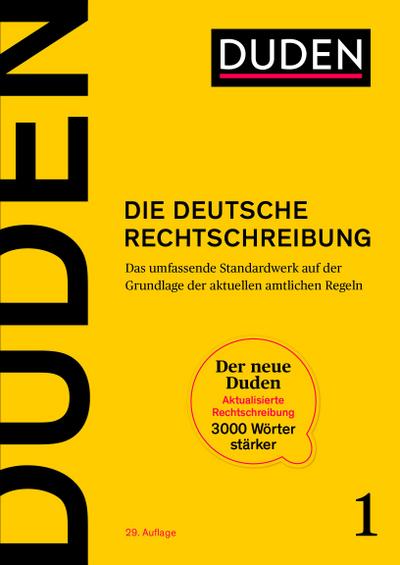 Duden - Die deutsche Rechtschreibung