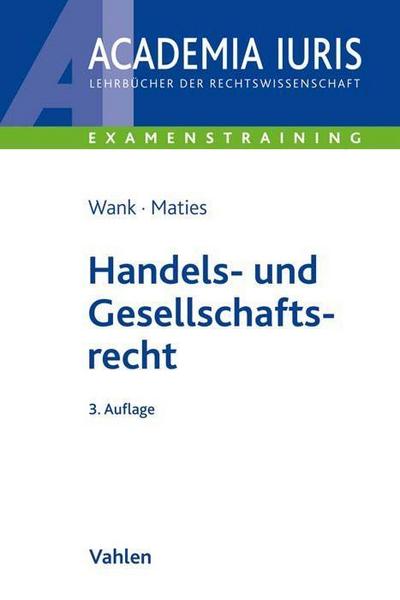 Handels- und Gesellschaftsrecht