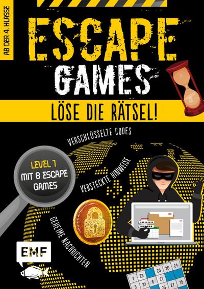 Escape Games - Löse die Rätsel! - Level 1 mit 8 Escape Games ab 9 Jahren