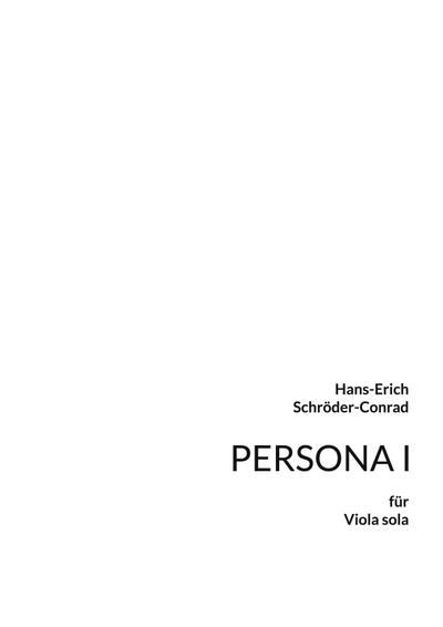 Persona I