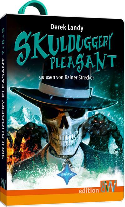 Skulduggery Pleasant - Folge 7, 8 und 9. Hörbuch auf USB-Stick