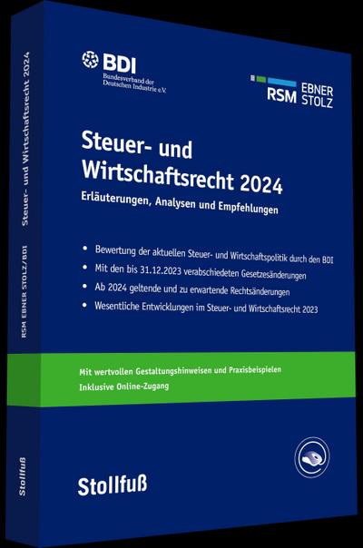 Steuer- und Wirtschaftsrecht 2024