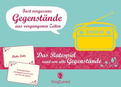 Fast vergessene Gegenstände. Das große Quiz-Spiel für Senioren. Auch mit Demenz. Das Spiel für Senioren rund um Gegenstände von früher.