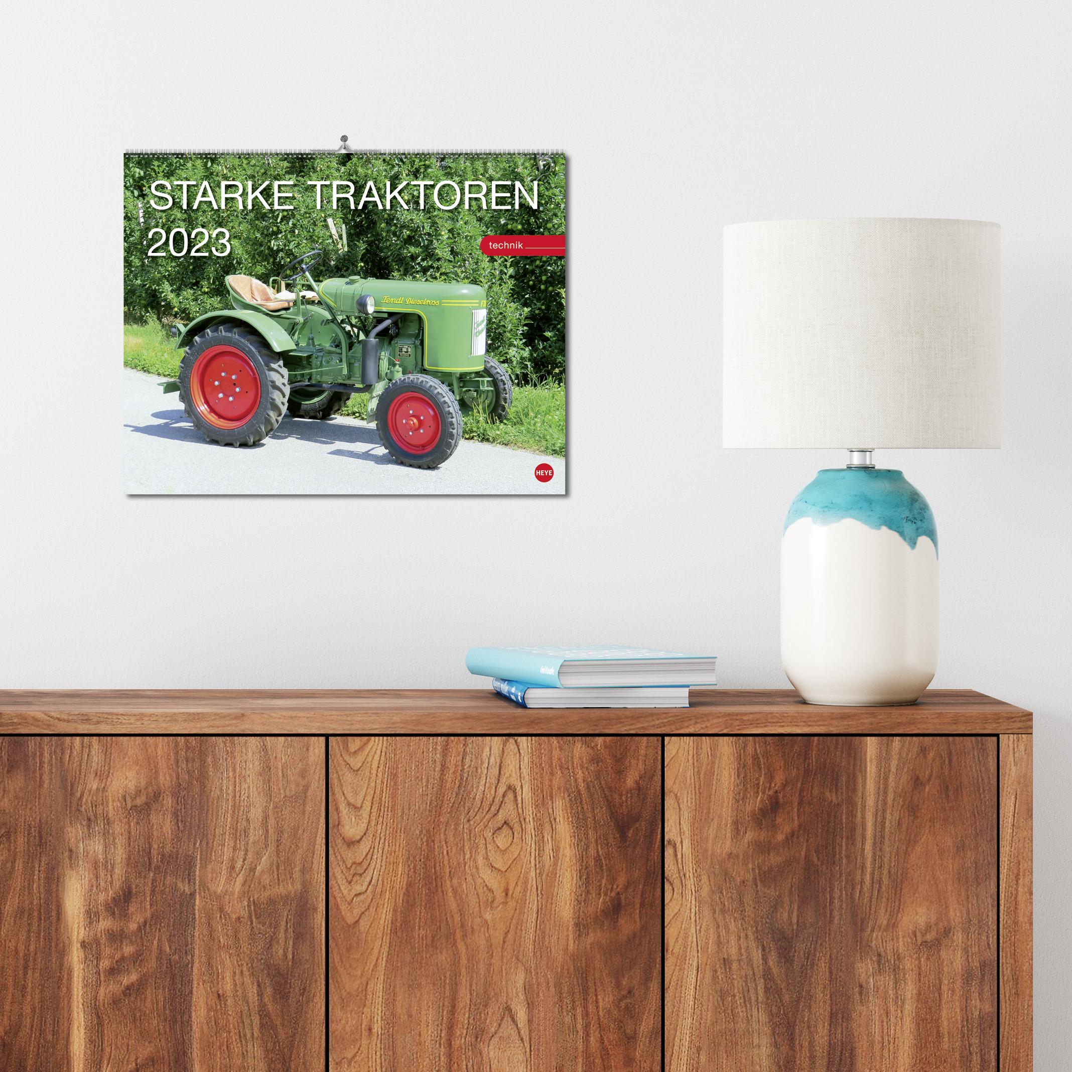 TRACTORS POSTAL CALENDAR 2023, £13.71 - PicClick UK