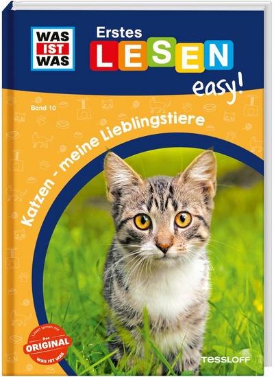 WAS IST WAS Erstes Lesen easy! Band 10. Katzen - meine Lieblingstiere