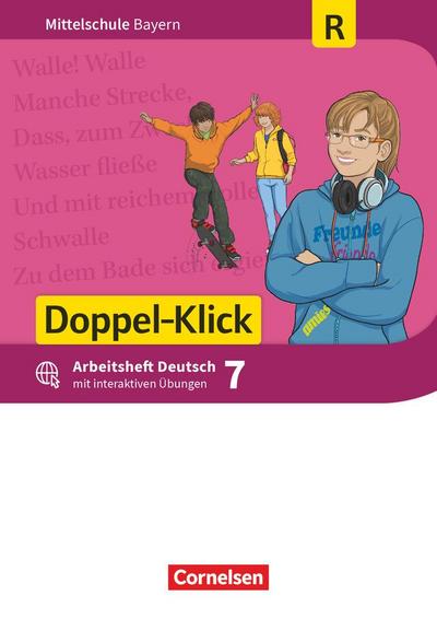 Doppel-Klick 7. Jahrgangsstufe - Mittelschule Bayern - Arbeitsheft mit interaktiven Übungen auf scook.de.Für Regelklassen