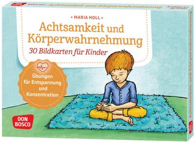 Achtsamkeit und Körperwahrnehmung. 30 Bildkarten für Kinder