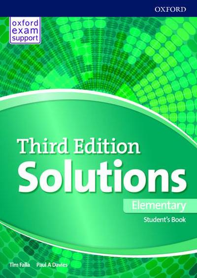 Solutions: Elementary: Student’s Book and Online Practice Pack