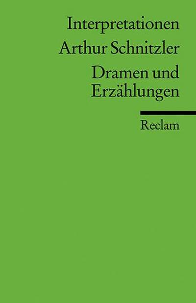 Dramen und Erzählungen. Interpretationen