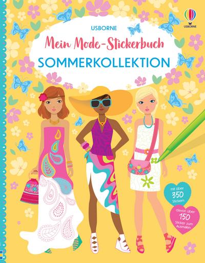 Mein Mode-Stickerbuch: Sommerkollektion