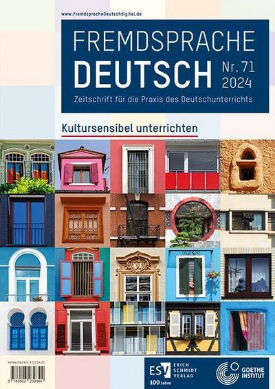 Fremdsprache Deutsch - - Heft 71 (2024): Kultursensibel unterrichten