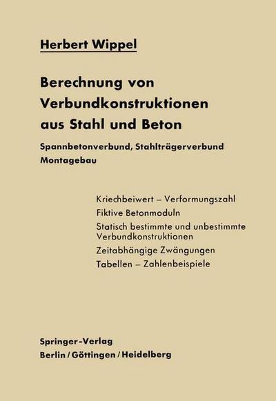 Berechnung von Verbundkonstruktionen aus Stahl und Beton