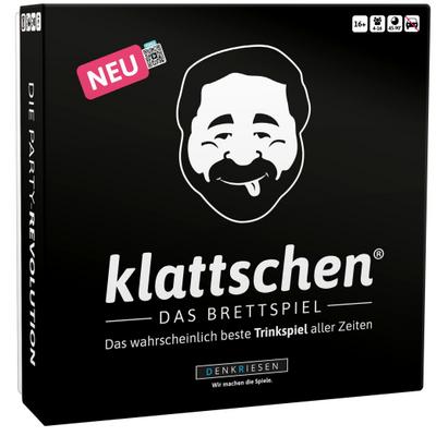 klattschen® - Trinkspiel - DAS BRETTSPIEL - Das wahrscheinlich beste Trinkspiel aller Zeiten