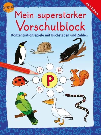 Konzentrationsspiele mit Buchstaben und Zahlen