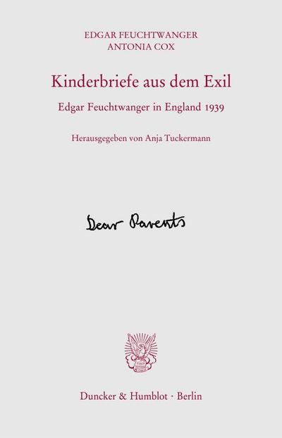 Kinderbriefe aus dem Exil