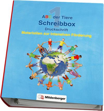 ABC der Tiere - Schreibbox, Druckschrift