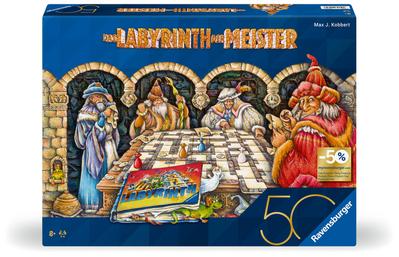 Ravensburger 22474 Labyrinth der Meister - Die Meisterversion des verrückten Labyrinths für 2 - 4 Personen ab 9 Jahren