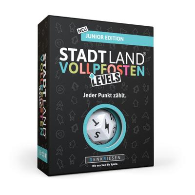 STADT LAND VOLLPFOSTEN® - Levels - JUNIOR EDITION - "Jeder Punkt zählt."