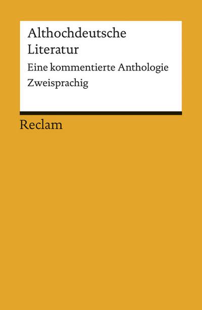 Althochdeutsche Literatur