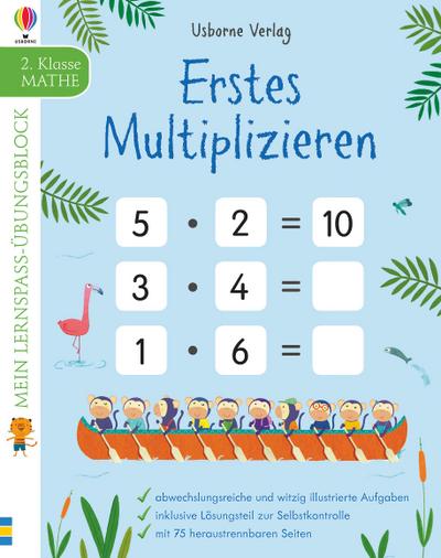 Mein Lernspaß-Übungsblock: Erstes Multiplizieren (2. Klasse)