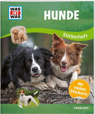 WAS IST WAS Stickerheft Hunde