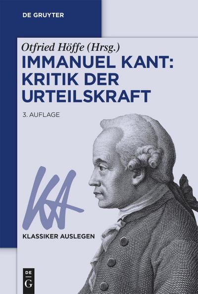 Immanuel Kant: Kritik der Urteilskraft